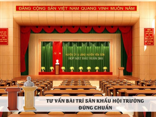 Trang trí hội trường và những điều bạn cần phải biết